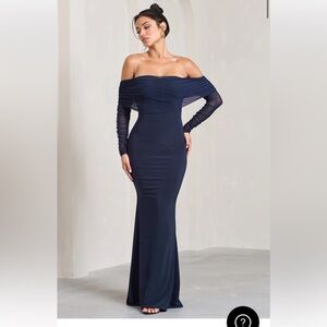 floor length dress